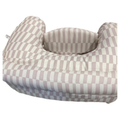 Shop Boppy Complete Nursing Pillow, Taupe Broken Stripes at GoodBuy Gear