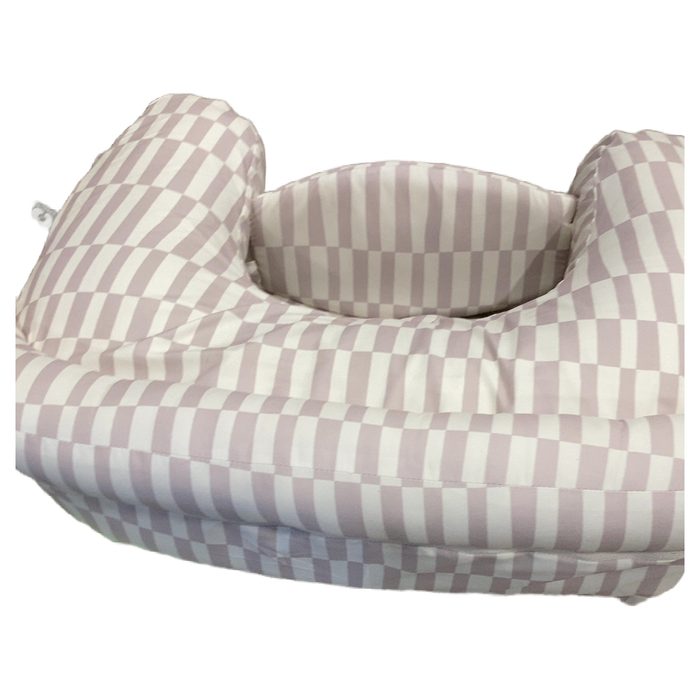 Shop Boppy Complete Nursing Pillow, Taupe Broken Stripes at GoodBuy Gear