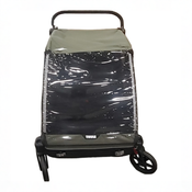 Shop DRAFT - Thule Courier Bike Convertible Trailer, 2025, Vintage Green at GoodBuy Gear