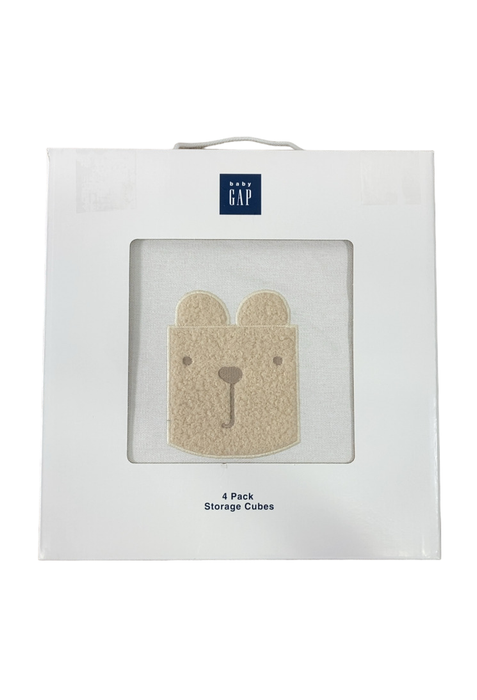 Shop Baby Gap Brannan Bear Fabric Storage Bins with Handles, 4 Pack, Beige at GoodBuy Gear