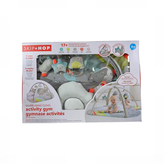 Shop Skip Hop Activity Gym Play Mat, Silver Lining Cloud at GoodBuy Gear