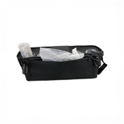 Shop Wonderfold Universal Parent Console Stroller Organizer with Insulated Cup Holders, Jet Black at GoodBuy Gear