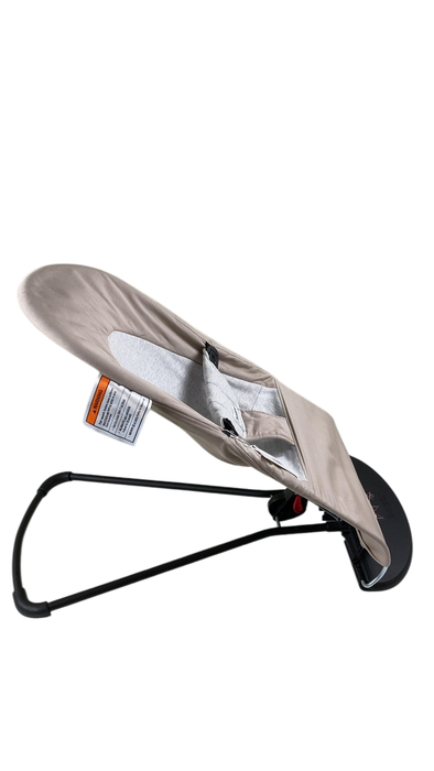 Shop BabyBjorn Bouncer Balance Soft, Beige/Gray, Black Frame at GoodBuy Gear
