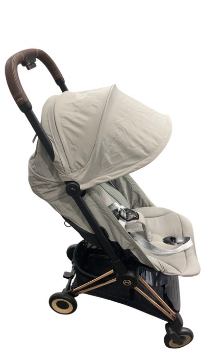 Shop Cybex Coya Stroller, 2023, Mirage Grey, Rose Gold at GoodBuy Gear
