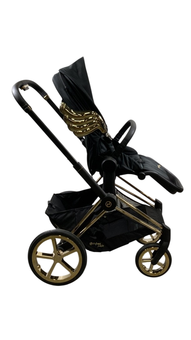 Shop Cybex PRIAM Stroller, 2023, Wings By Jeremy Scott, Gold at GoodBuy Gear