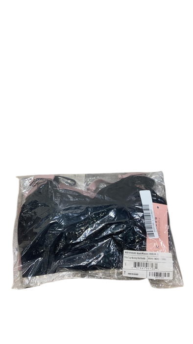 Shop Ingrid & Isabel Drop Cup Nursing Bra, Medium, 2 Pack, Black/Mauve at GoodBuy Gear