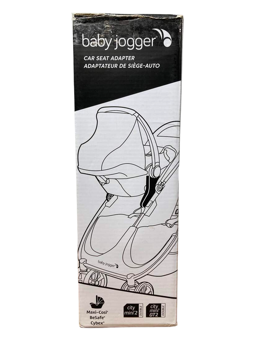 used Baby Jogger Car Seat Adapter (City Mini 2, City Mini GT2 Double Strollers) Maxi Cosi, Cybex And BeSafe