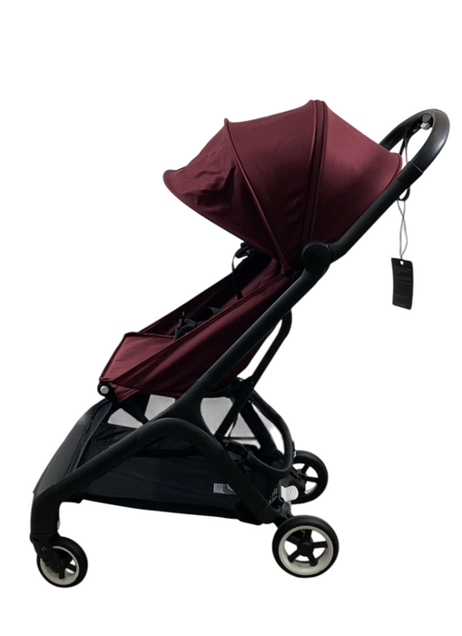 Shop Bugaboo Butterfly Stroller, 2024, Black, Dark Cherry, Dark Cherry at GoodBuy Gear