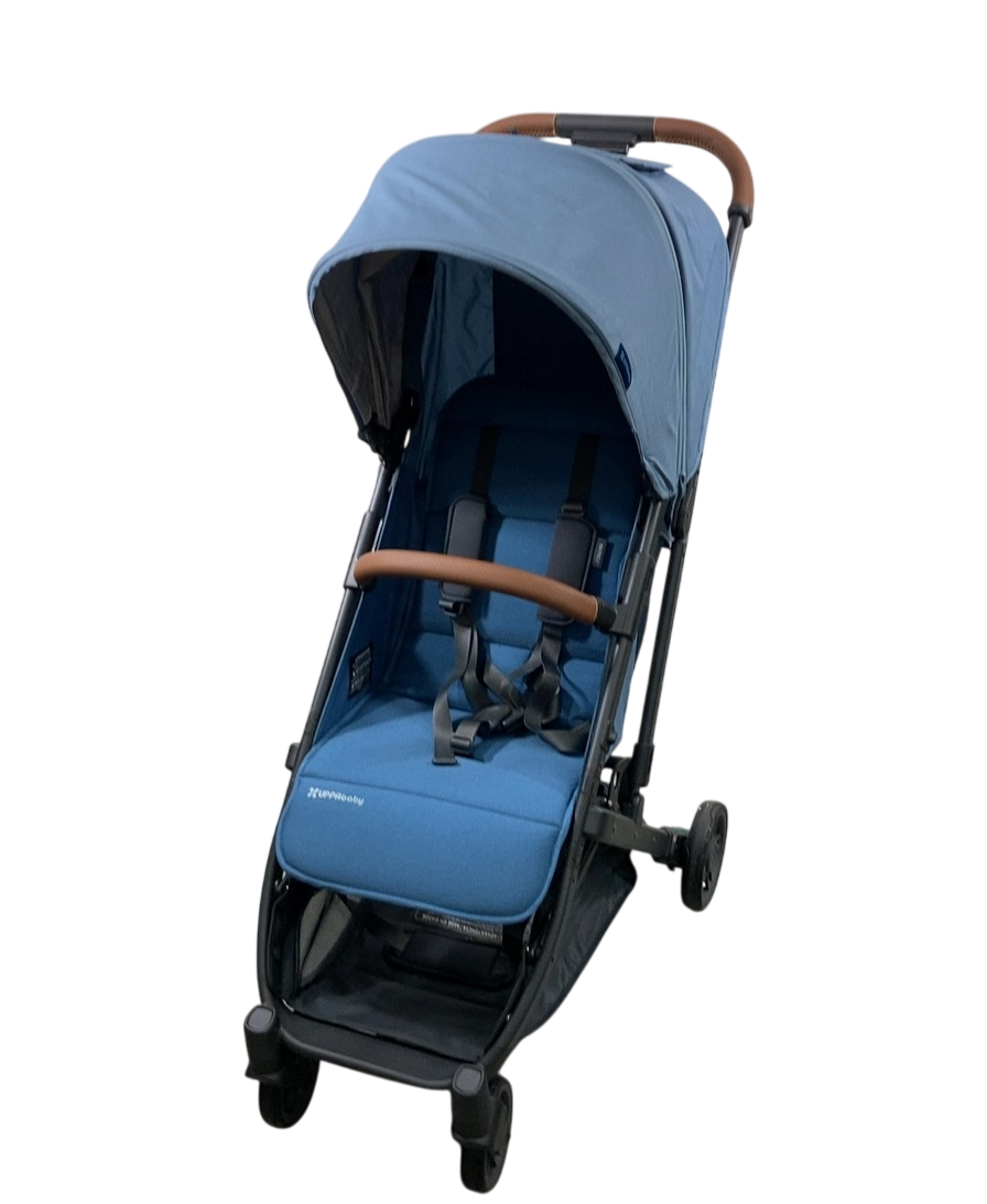 uppababy minu v2 cabin approved UPPAbaby MINU V2 Stroller, 2022, Charlotte (Coastal Blue)