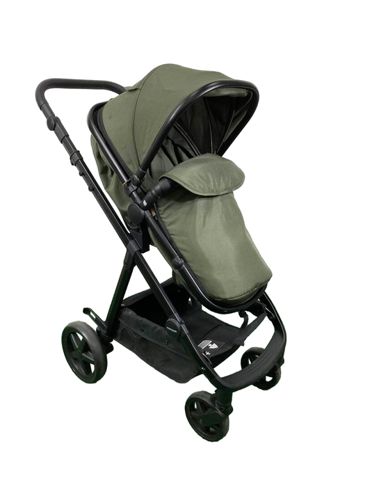 Shop Mompush Meteor 2 Stroller, 2023, Forrest at GoodBuy Gear