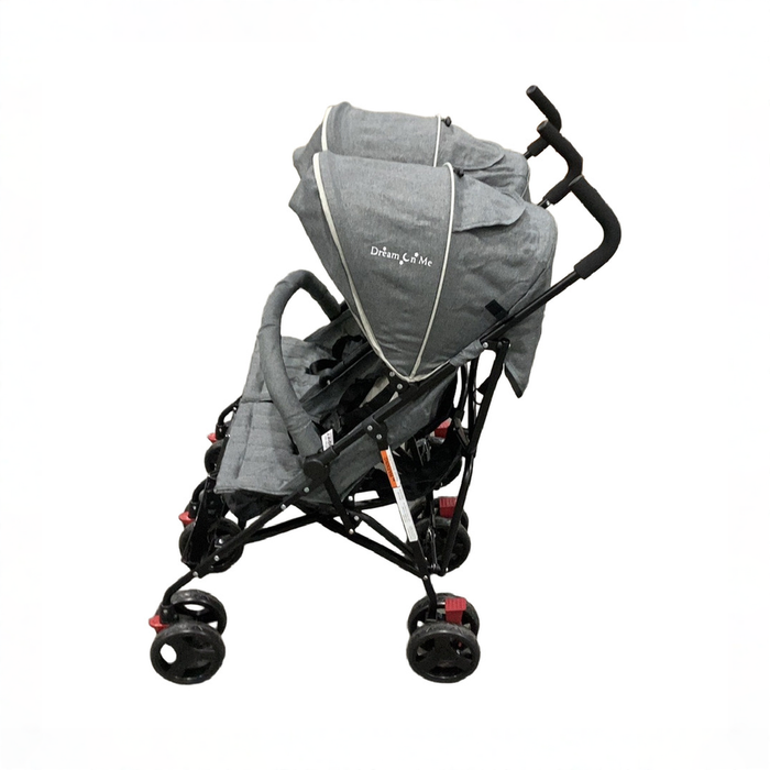 Shop DRAFT - Dream On Me Twin Venture Umbrella Stroller, 2025, Light and Dark Grey at GoodBuy Gear