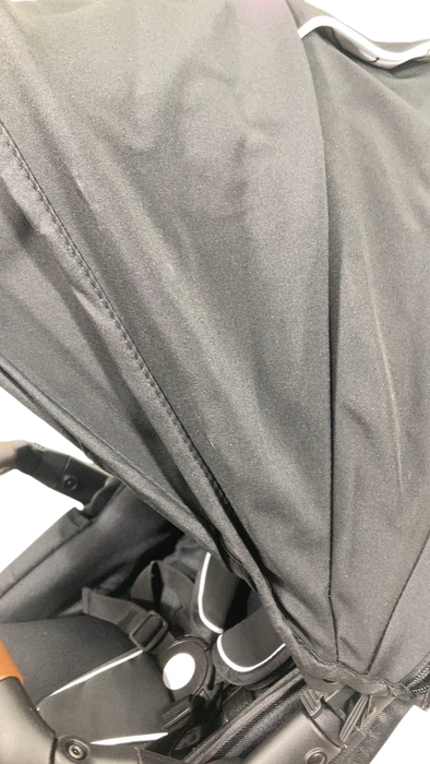 Shop Mockingbird Single to Double 2.0 Stroller, 2024, Black, Silver With Penny Leather, Windowpane at GoodBuy Gear