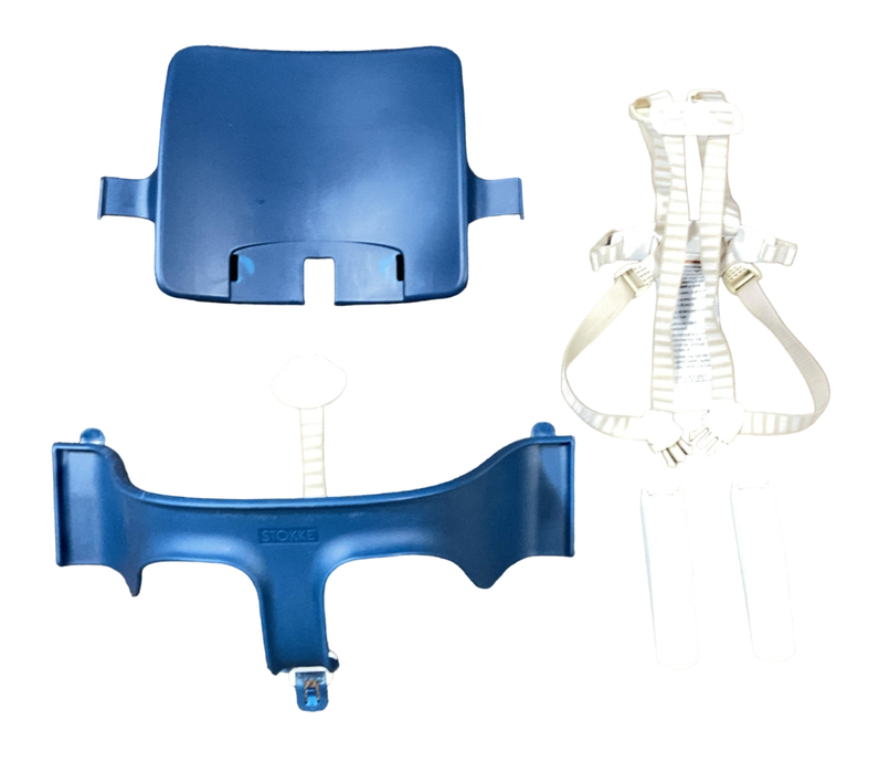 Shop Stokke Tripp Trapp Baby Set, Fjord Blue, Version 4 at GoodBuy Gear