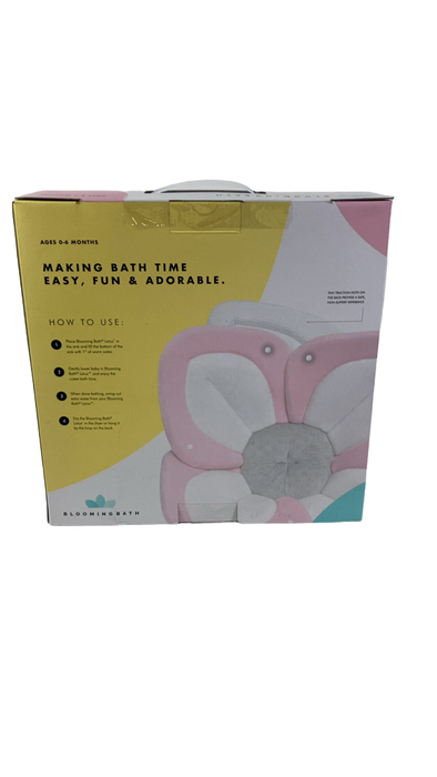 Shop Blooming Bath Lotus Baby Bath Seat, Pink/White/Grey at GoodBuy Gear