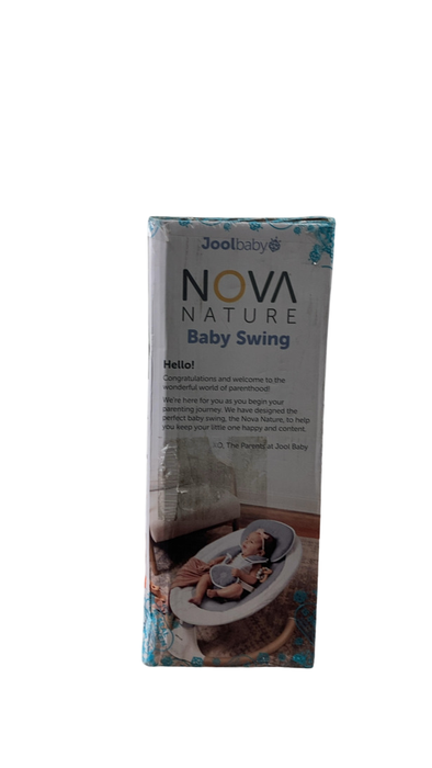Shop Jool Nova Nature Baby Swing, Wood/White at GoodBuy Gear