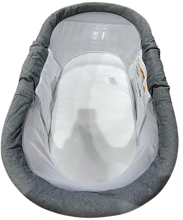 Shop Baby Delight Go With Me Slumber Deluxe Portable Rocking Bassinet, Charcoal Tweed at GoodBuy Gear