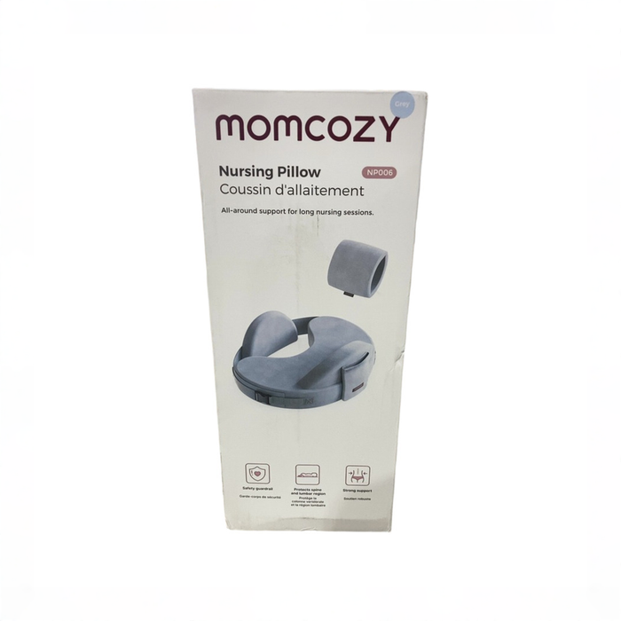 Shop Momcozy MaxSupport Nursing Pillow, Grey Original at GoodBuy Gear