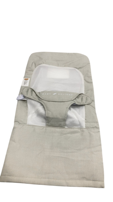 Shop Baby Delight Alpine Wave Deluxe Bouncer With Motion, Driftwood Grey at GoodBuy Gear