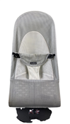 Shop BabyBjorn Bouncer Balance Soft, Black Frame, Silver White Mesh at GoodBuy Gear