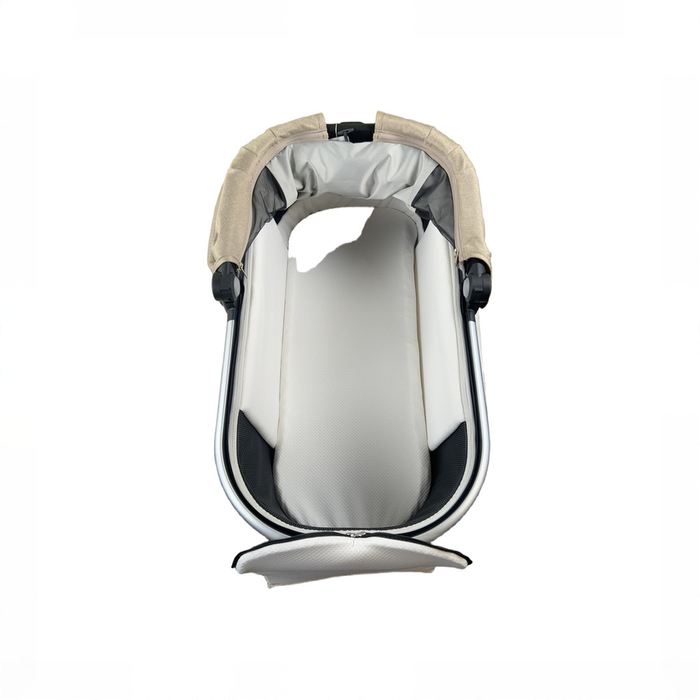 Shop UPPAbaby V3 Bassinet, Declan (Oat Melange) at GoodBuy Gear