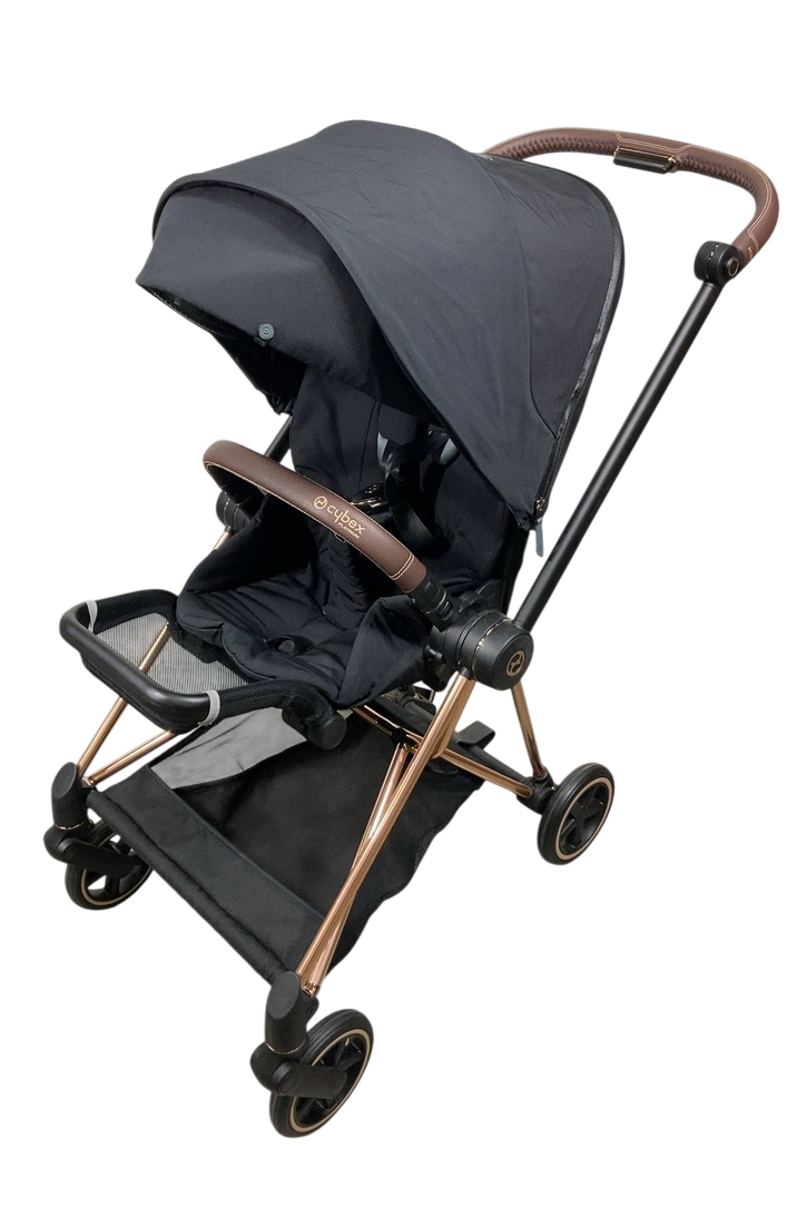 cybex mios 2021 Cybex MIOS Stroller, 2021, Deep Black, Rose Gold