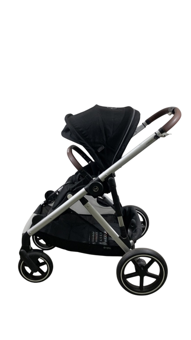 Shop Cybex Gazelle S Modular Stroller, 2023, Moon Black, Silver Frame at GoodBuy Gear