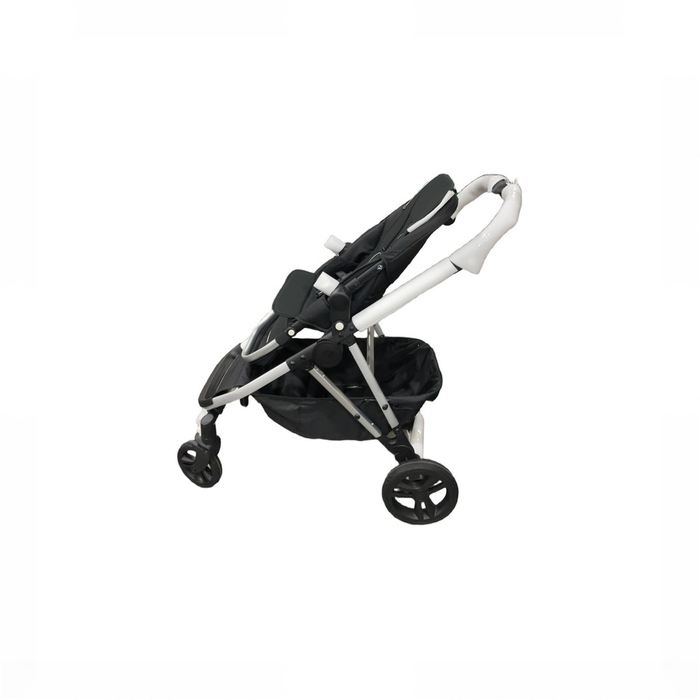 Shop Mockingbird Single 3.0 Stroller, 2025, Black Windowpane, Silver with Penny Leather at GoodBuy Gear