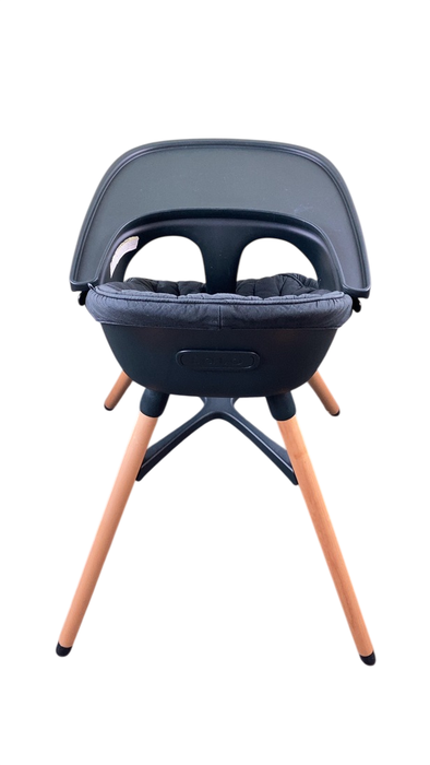 Shop Lalo The Chair with Cushion, Licorice, Licorice, Natural at GoodBuy Gear