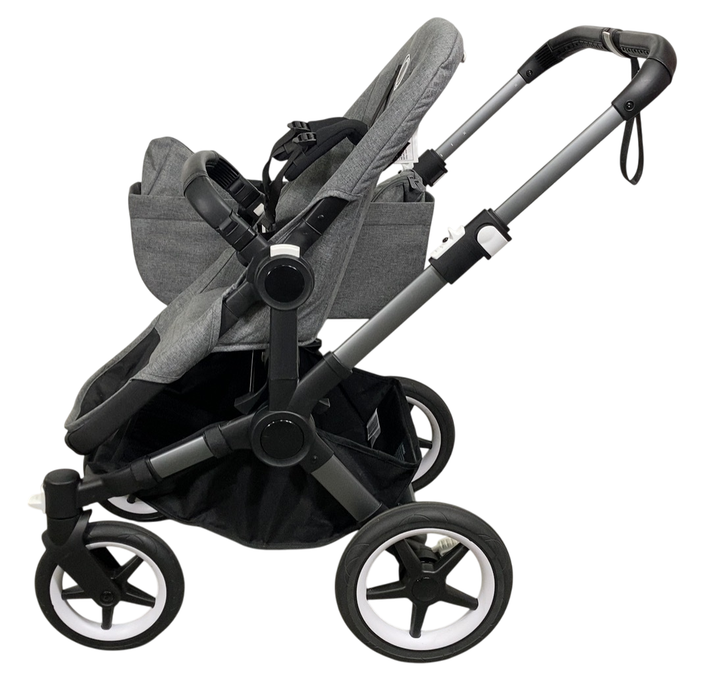 Shop Bugaboo Donkey 5 Mono Stroller, 2024, Graphite, Grey Melange, without Canopy at GoodBuy Gear