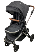 Shop Mockingbird Single 2.0 Stroller, 2024, Black, Silver With Penny Leather, Windowpane at GoodBuy Gear