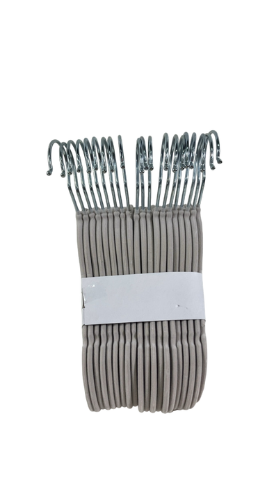 Shop Sprucely Velvet Hangers 20 Pack, Oat at GoodBuy Gear
