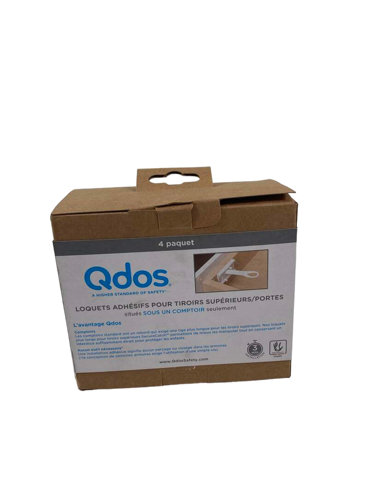 Qdos Sure catch Top Drawer Adhesive Latches