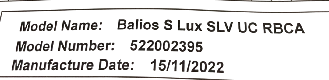 Shop Cybex Balios S Lux Stroller, 2023, Lava Grey, Silver at GoodBuy Gear