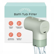 Shop Canopy Bath Tub Filter, Jade at GoodBuy Gear