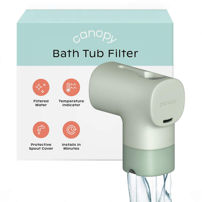 Shop Canopy Bath Tub Filter, Jade at GoodBuy Gear
