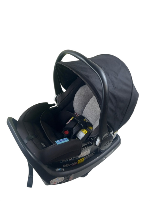 Shop Graco SnugRide SnugFit 35 Infant Car Seat, 2021, Gotham at GoodBuy Gear