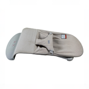 Shop BabyBjorn Bouncer Bliss, Light Beige Woven Melange, Light Gray Frame at GoodBuy Gear