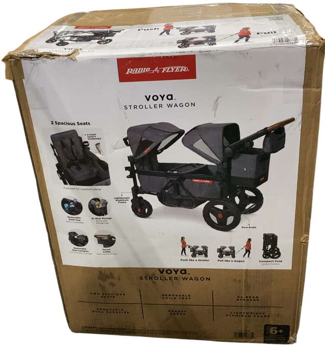 Shop Radio Flyer Voya Stroller Wagon, Gray at GoodBuy Gear