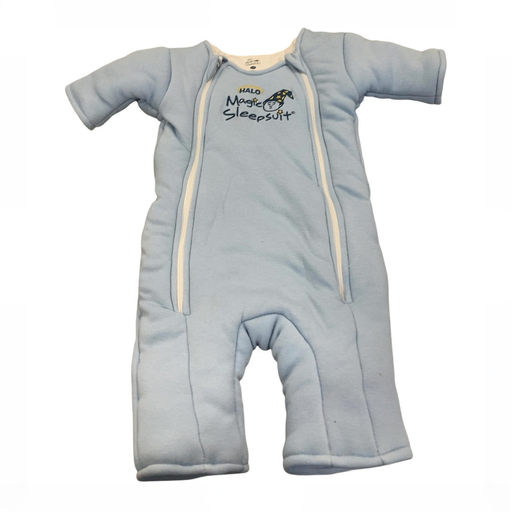 Shop Halo Baby Merlin's Magic Sleepsuit, Blue, Cotton, Small at GoodBuy Gear