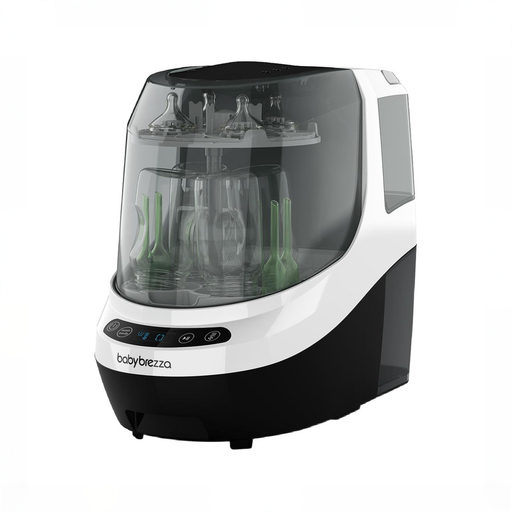 Shop Baby Brezza Bottle Washer Pro, White/Black at GoodBuy Gear