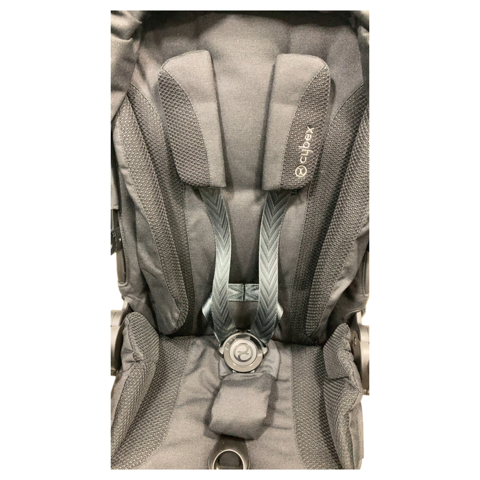 Shop Cybex Gazelle S Seat Unit, Black Bumper Bar, Moon Black at GoodBuy Gear
