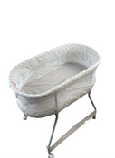 Shop Delta Children Sweet Dreams Bassinet with Airflow Mesh, Grey Infinity at GoodBuy Gear