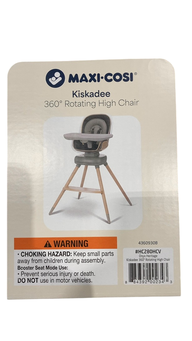 Shop Maxi-Cosi Kiskadee 360 Rotating Highchair, Onyx Heritage at GoodBuy Gear