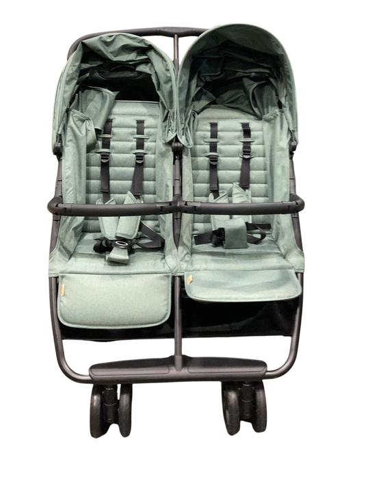 Shop Zoe The Twin V2 Double Stroller, 2025, Forest at GoodBuy Gear