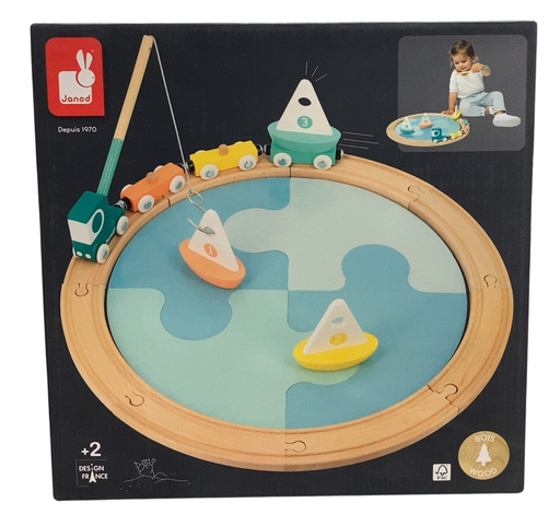 Shop Janod Bolid Sailing Boat Circuit, 20 Piece Set at GoodBuy Gear