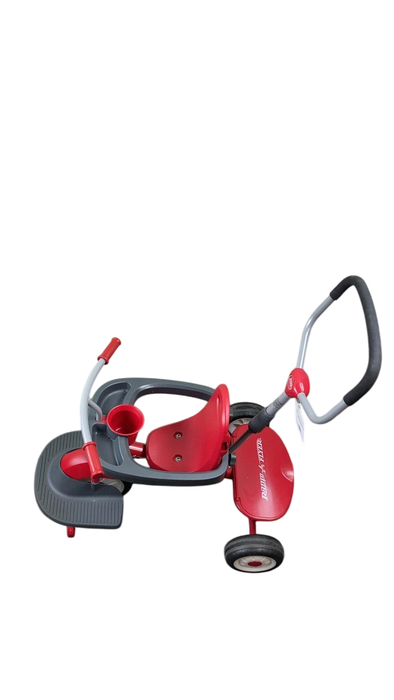 Shop Radio Flyer 4-in-1 Stroll 'n Trike, Push and Pedal Tricycle (481T), Red at GoodBuy Gear