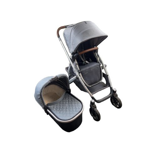 Shop UPPAbaby VISTA Stroller, 2019, Gregory (Blue Melange) at GoodBuy Gear