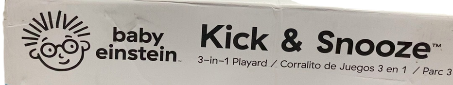 Shop Baby Einstein Kick & Snooze 3-in-1 Foldable Playard, Grey at GoodBuy Gear