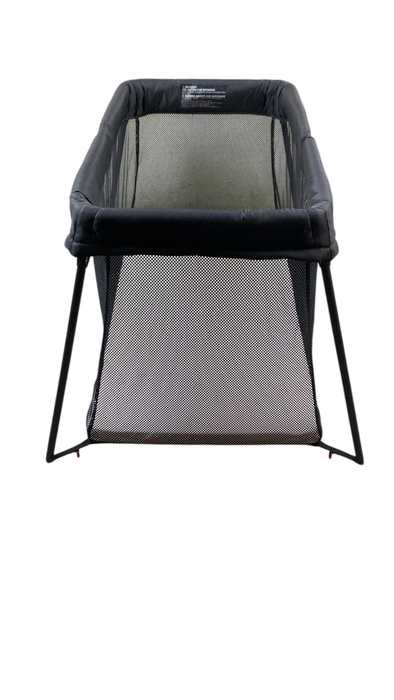 Shop BabyBjorn Travel Crib Light Bundle with Fitted Sheet, Black at GoodBuy Gear