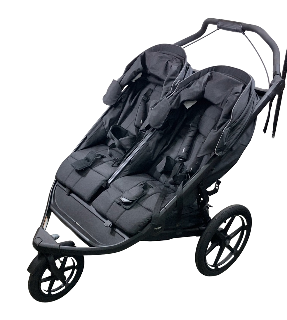 thule side by side stroller Thule Urban Glide 3 Double Stroller, 2023, Black